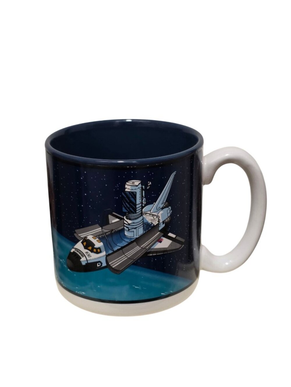 1988 Smithsonian Air Space Museum Spirit of St. Louis Airplane Coffee Mug